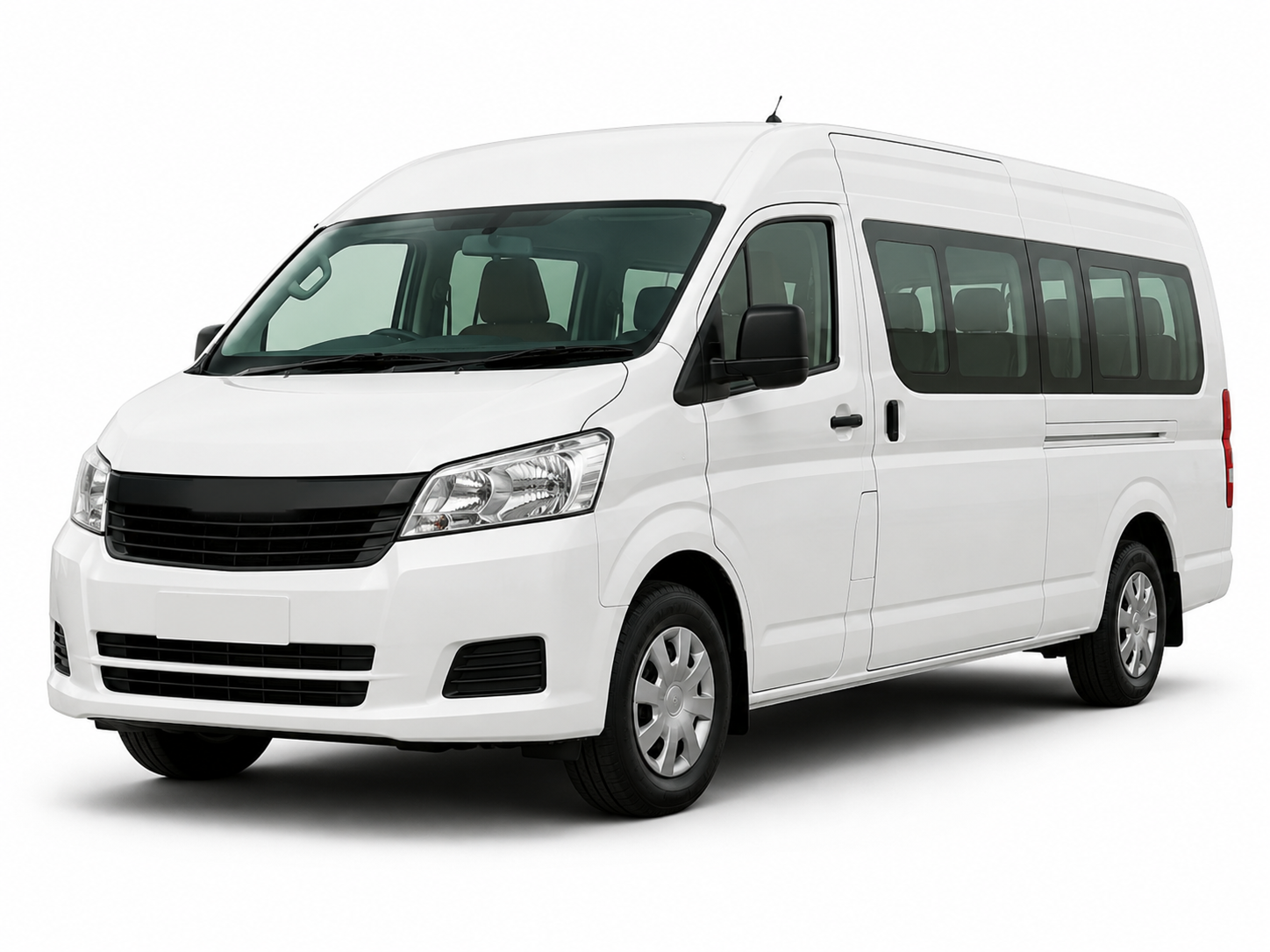 Mini-bus blanc